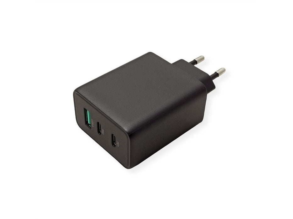 EAN 7630049623415 - VALUE 19.99.1096 cargador de dispositivo móvil Universal Negro Corriente alterna Carga rápida Interior imagen 3