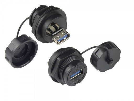 EAN 4014619709700 - Alcasa IC04-U304 conector USB A Negro imagen 1