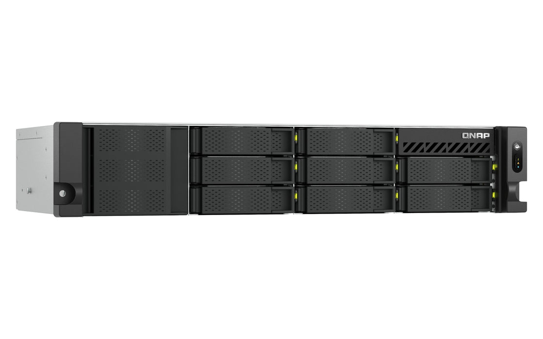 EAN 4711103091876 - QNAP TS-H1065EU-RP Servidor de almacenamiento Bastidor (2U) 8 GB DDR5 0 TB QNAP QTS Negro imagen 4