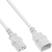 EAN 4043718297085 - InLine 16507W cable de transmisión Blanco 0,75 m C13 acoplador C14 acoplador imagen 1