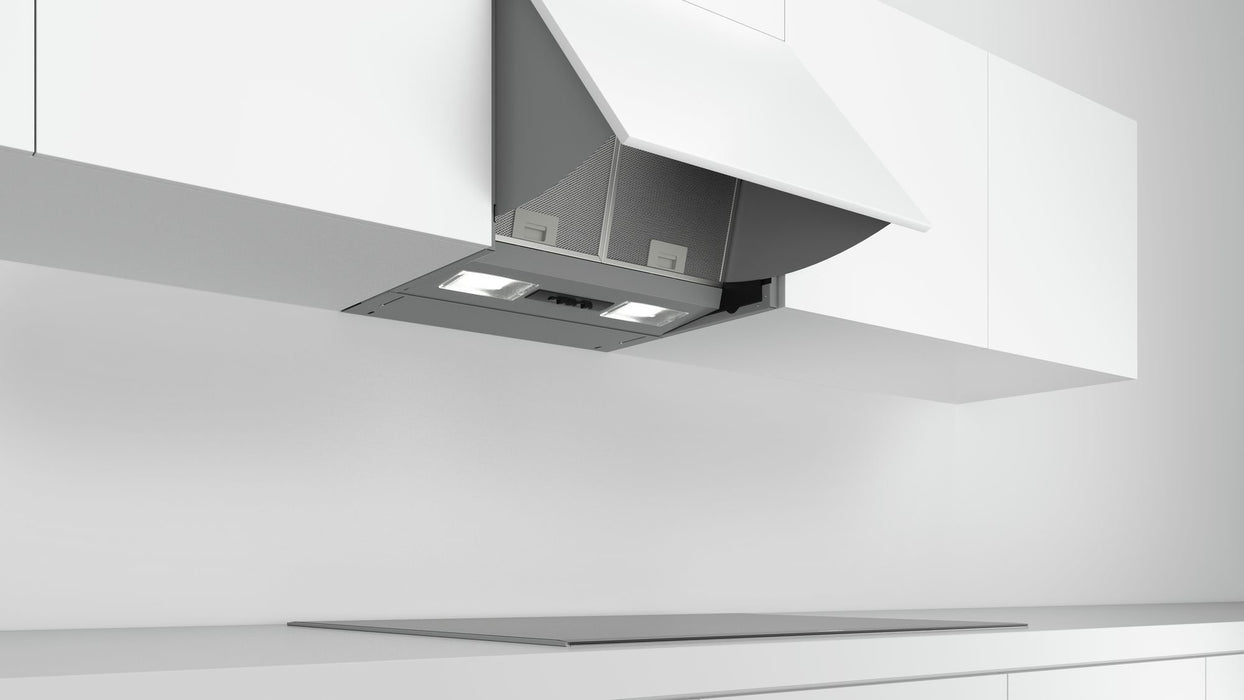 EAN 4242005041091 - Bosch Serie 2 DEM63AC00 campana Semintegrada (extraíble) Plata D 360 m³/h imagen 4