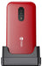 EAN 7322460087142 - Doro 2820 7,11 cm (2.8") 116,9 g Rojo, Blanco Teléfono básico imagen 2