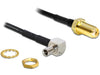 EAN 4043619884872 - DeLOCK 88487 cable coaxial 1,45 m TS-9 SMA Negro imagen 1