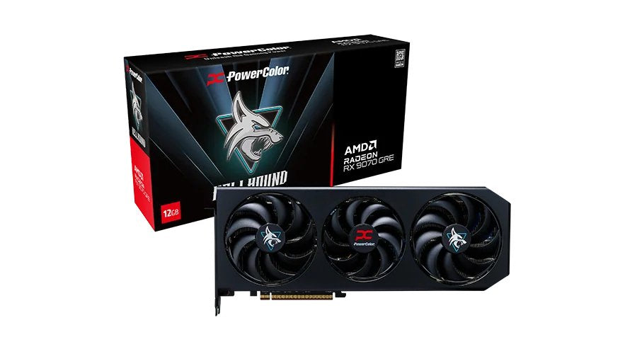 EAN 4713436176008 - PowerColor Hellhound AMD Radeon RX 9070 GRE 12GB GDDR6 imagen 1
