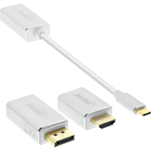 EAN 4043718276493 - InLine 64109S adaptador de cable de vídeo Plata imagen 2