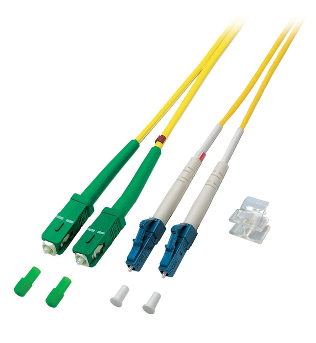 EAN 4049759025045 - EFB Elektronik O0362.0,5 Cable de fibra óptica e InfiniBand 0,5 m LC SC I-V(ZN) H Amarillo imagen 1