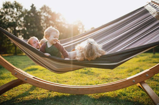 EAN 4030454003186 - AMAZONAS AZ-1062200 hamaca Hamaca colgante 3 personas(s) Algodón, Poliéster Marrón imagen 2