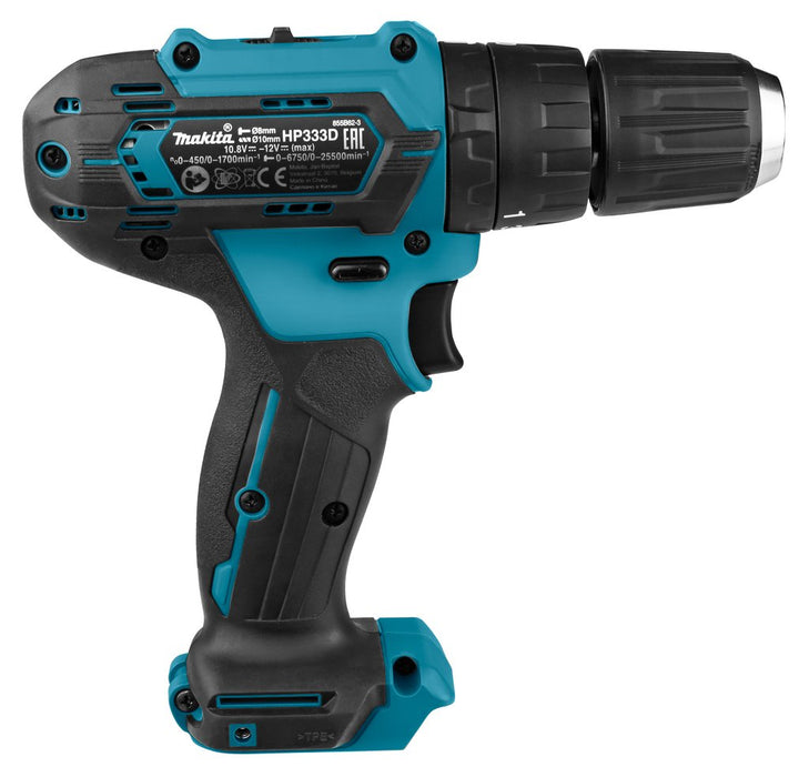 EAN 88381899758 - Makita HP333DSAP1 destornillador eléctrico y llave de impacto 1700 RPM Negro, Rosa imagen 15