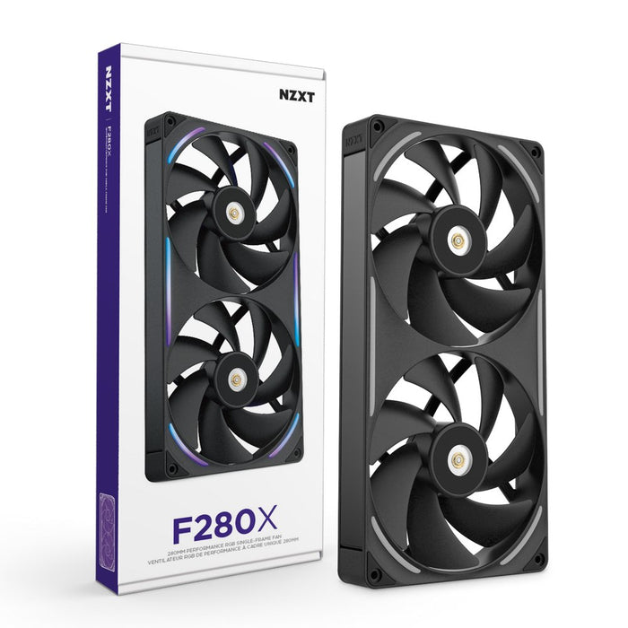 EAN 5056547206653 - NZXT F280X Carcasa del ordenador Ventilador 14 cm Negro 1 pieza(s) imagen 2