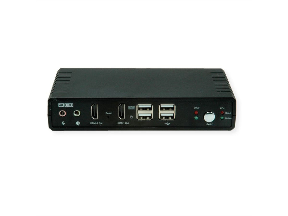 EAN 7630049634794 - ROLINE 14.01.3047 interruptor KVM Negro imagen 4