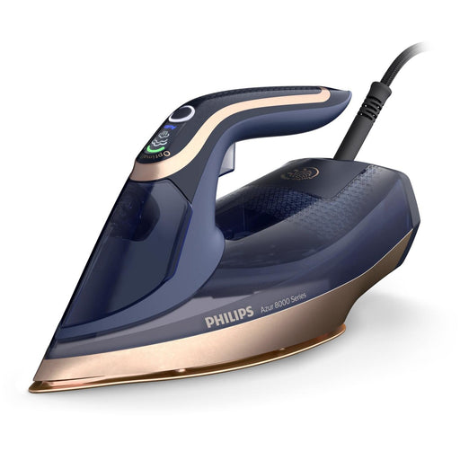 EAN 8720389004681 - Philips DST8050/20 plancha Plancha a vapor Suela SteamGlide Elite 3000 W Azul imagen 1