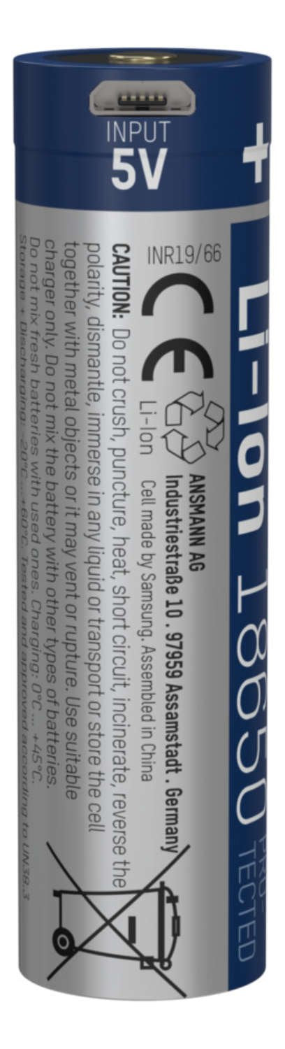 EAN 4013674161362 - Ansmann 1307-0002 pila doméstica Batería recargable 18650 Ión de litio imagen 2