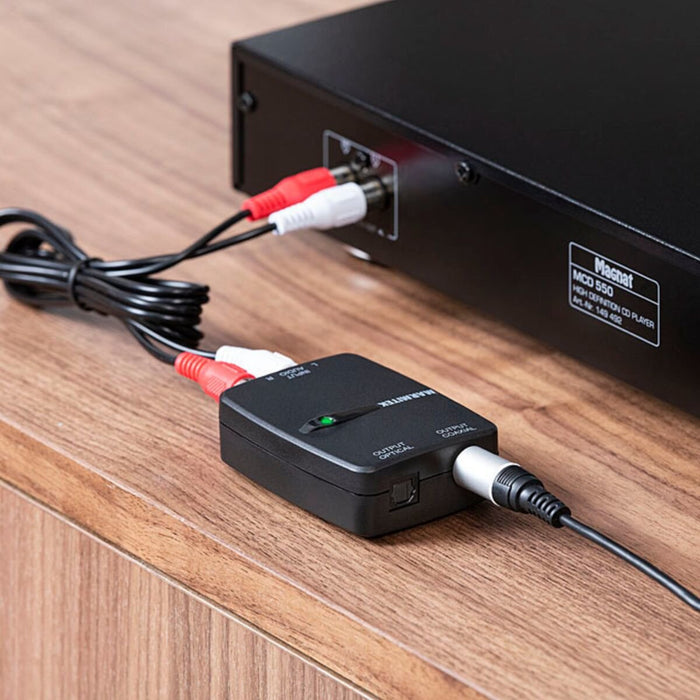 EAN 8718164534126 - Marmitek 25008412 convertidor de audio Negro imagen 5