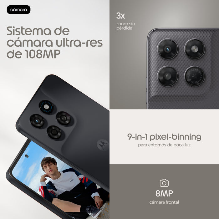 EAN 8033779086946 - Motorola moto g47 16,9 cm (6.67") SIM doble Android 16.0 5G USB Tipo C 8 GB 128 GB 5200 mAh Gris imagen 6