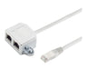 EAN 5711045539480 - Microconnect MPK418 cable de red Negro 0,15 m Cat5e F/UTP (FTP) imagen 1