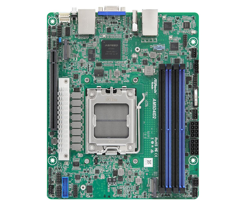 EAN 4711430524719 - Asrock AM5D4ID2 placa base KNOLL3 X300 Zócalo AM5 mini ITX imagen 1