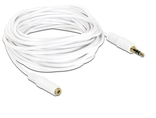 EAN 4043619837717 - DeLOCK 3.5mm M-F, 5m cable de audio 3,5mm Blanco imagen 2