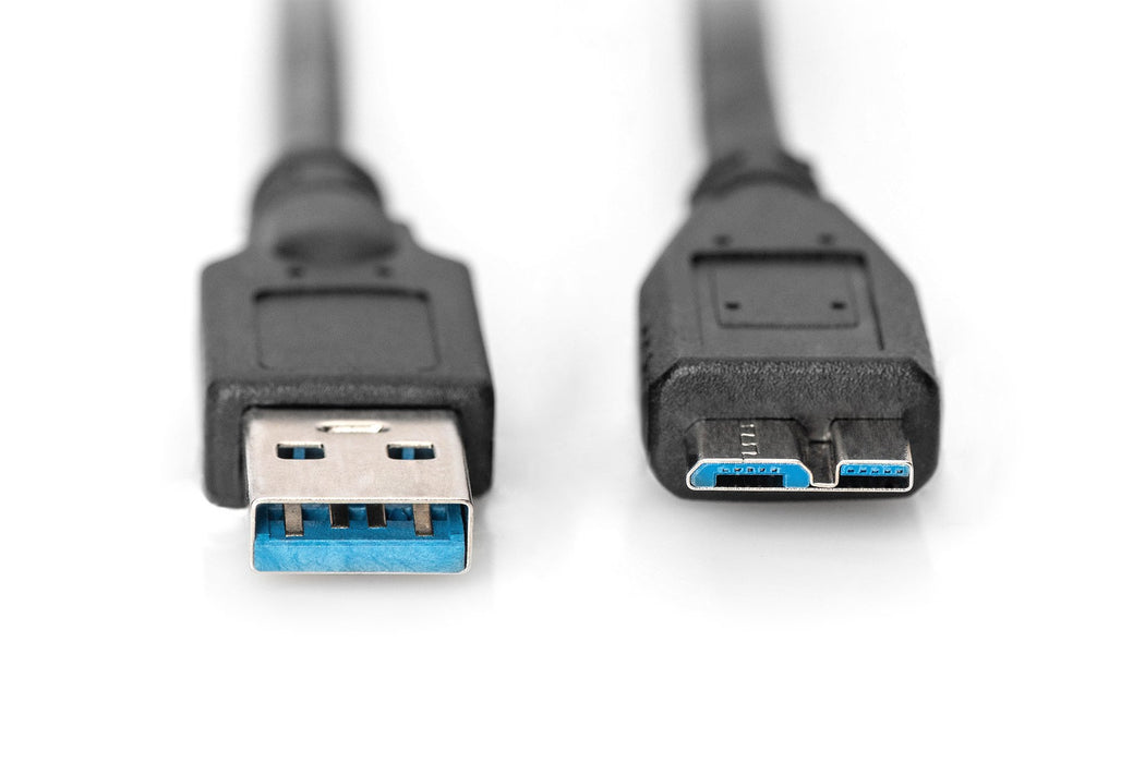 EAN 4016032283294 - Digitus AK-300116-018-S cable USB USB 3.2 Gen 1 (3.1 Gen 1) 1,8 m USB A Micro-USB B Negro imagen 2