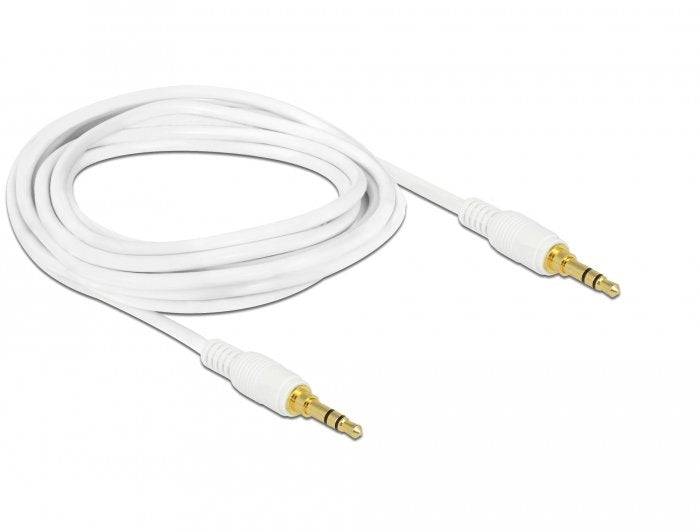 EAN 4043619855506 - DeLOCK 85550 cable de audio 2 m 3,5mm Blanco imagen 1