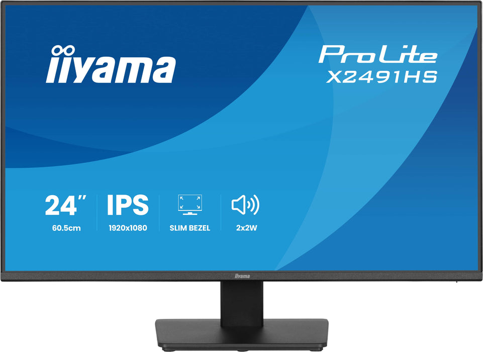 EAN 4948570127399 - iiyama ProLite X2491HS-B1 pantalla para PC 60,5 cm (23.8") 1920 x 1080 Pixeles Full HD LCD Negro imagen 3