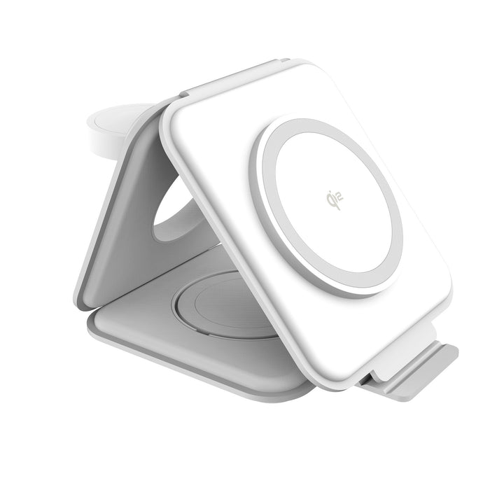 EAN 4712795089059 - j5create JUPW3415 Auriculares, Smartphone, Reloj inteligente Blanco USB Cargador inalámbrico Carga rápida imagen 3
