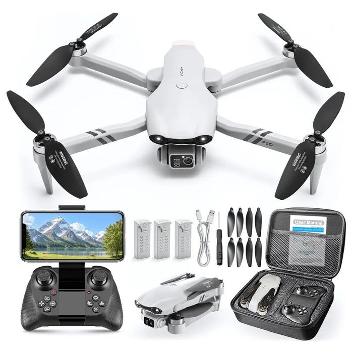 EAN 5906168639425 - Extralink SMART LIFE Dronas F10 + 3 AKUMULATORY imagen 3