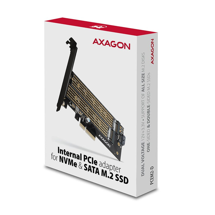 EAN 8595247903846 - Axagon PCEM2-D tarjeta y adaptador de interfaz Interno M.2, SATA imagen 9