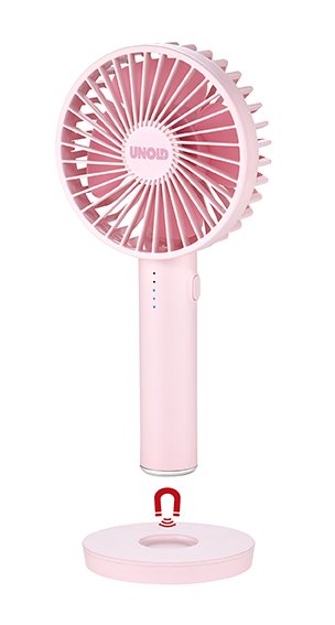 EAN 4011689866241 - Unold Breezy II Rosa 10 cm Ventilador de mano imagen 5
