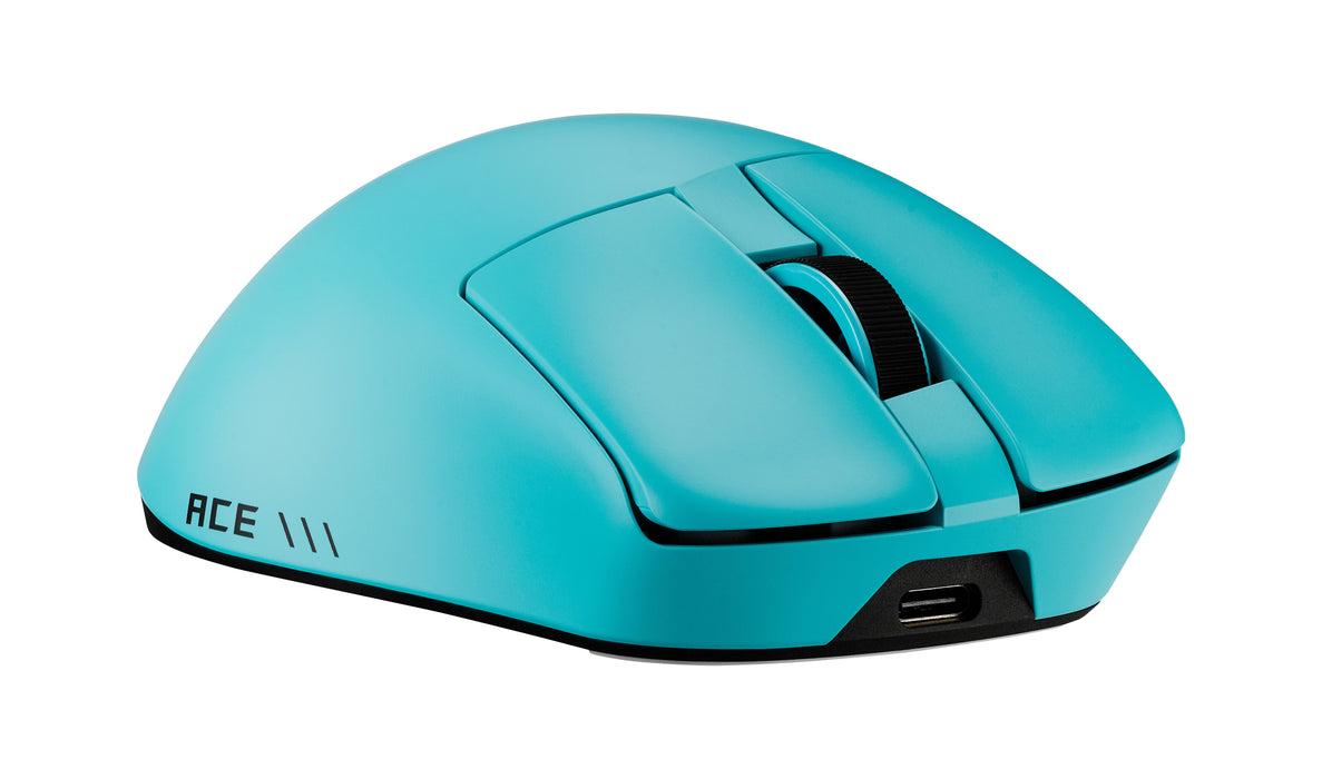 EAN 4711636694780 - ASUS ROG Gladius IV Ace BLU ratón Juego Mano derecha RF Wireless + Bluetooth + USB Type-A Óptico 65000 DP imagen 6