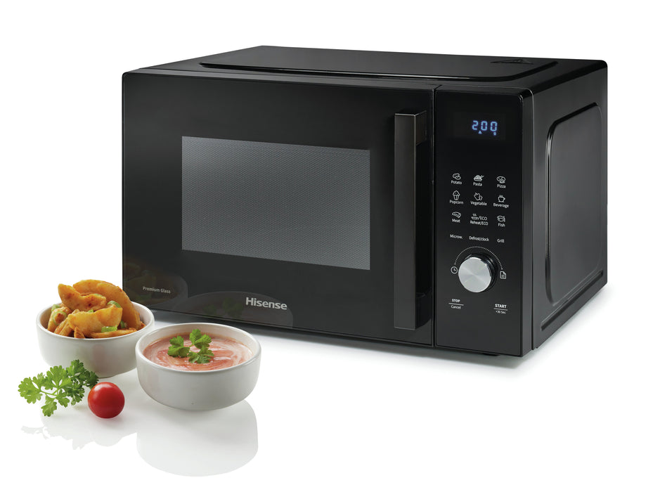 EAN 3838782732621 - Hisense H23MOBSD1HG Negro Microondas con grill Encimera 23 L 800 W imagen 7