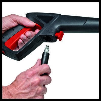 EAN 4006825649857 - Einhell TC-HP 90 Limpiadora de alta presión o Hidrolimpiadora Vertical Eléctrico 372 l/h Rojo imagen 5