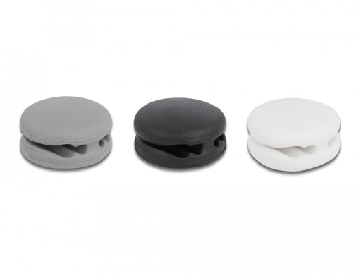 EAN 4043619183395 - DeLOCK 18339 abrazadera para cable Negro, Gris, Blanco 3 pieza(s) imagen 1