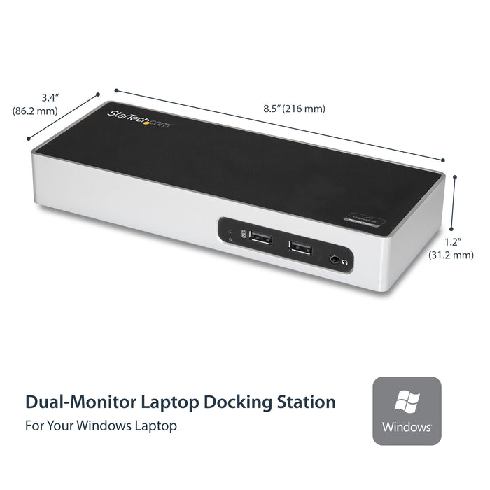 EAN 0065030871440 - StarTech.com DK30ADD base para portátil y replicador de puertos Alámbrico USB 3.2 Gen 1 (3.1 Gen 1) Type- imagen 3