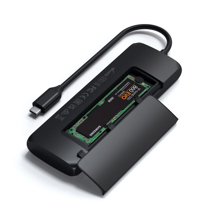EAN 0810086360079 - Satechi ST-UCHSEK base para portátil y replicador de puertos Alámbrico USB 3.2 Gen 2 (3.1 Gen 2) Type-A N imagen 2