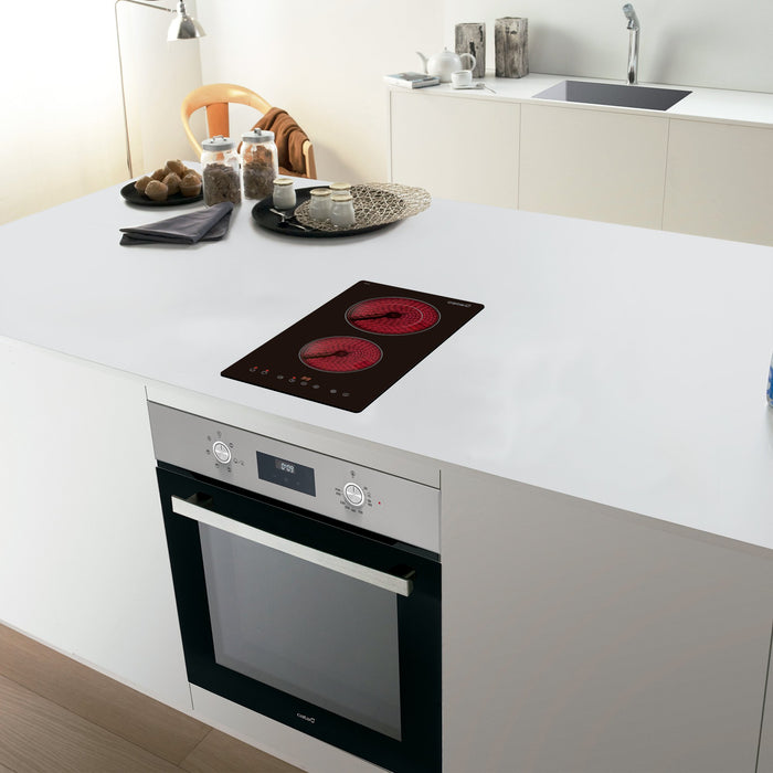 EAN 8422248109444 - CATA TD 3002 BK Negro Integrado 29 cm Cerámico 2 zona(s) imagen 4