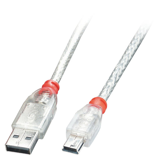 EAN 4002888417822 - Lindy 41782 cable USB USB 2.0 1 m USB A Mini-USB B Transparente imagen 1
