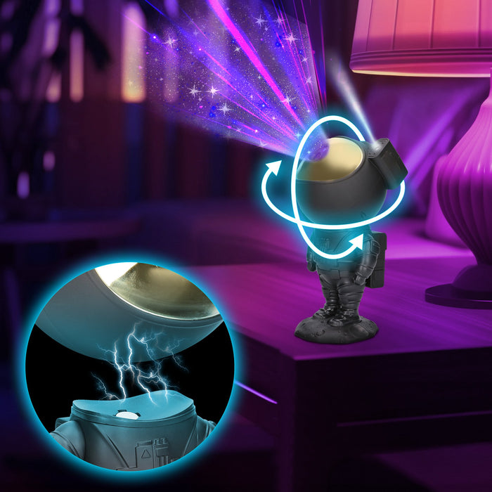 EAN 5906168632686 - Extralink HOME ASTRONAUTA BLACK PROJEKTOR GWIAZD 04 imagen 4