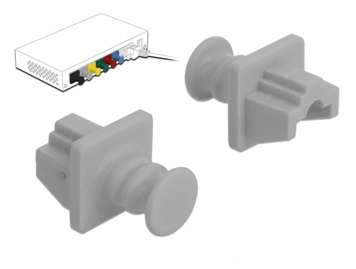 EAN 4043619865086 - DeLOCK 86508 tapón antipolvo para puerto 10 pieza(s) RJ-45 imagen 2
