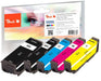 EAN 7640169587382 - Peach 319803 cartucho de tinta 5 pieza(s) Original Alto rendimiento (XL) Negro, Cian, Magenta, Amarillo imagen 1