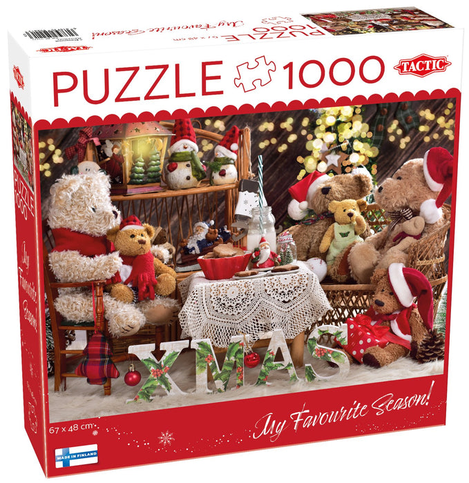 EAN 6416739596105 - Tactic 59610 puzzle Puzzle rompecabezas 1000 pieza(s) Navidad imagen 1