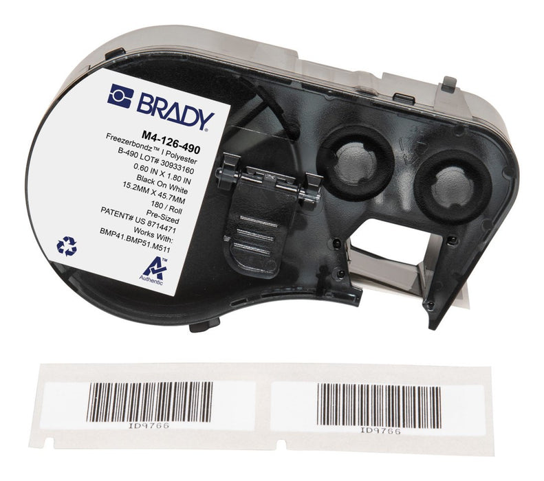 EAN 888434592038 - Brady People ID M4-126-490 etiqueta de impresora Blanco Etiqueta para impresora autoadhesiva imagen 1