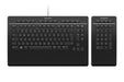 EAN 4260016341207 - 3Dconnexion Keyboard Pro with Numpad teclado Oficina USB + RF Wireless + Bluetooth QWERTZ Alemán Negro imagen 1