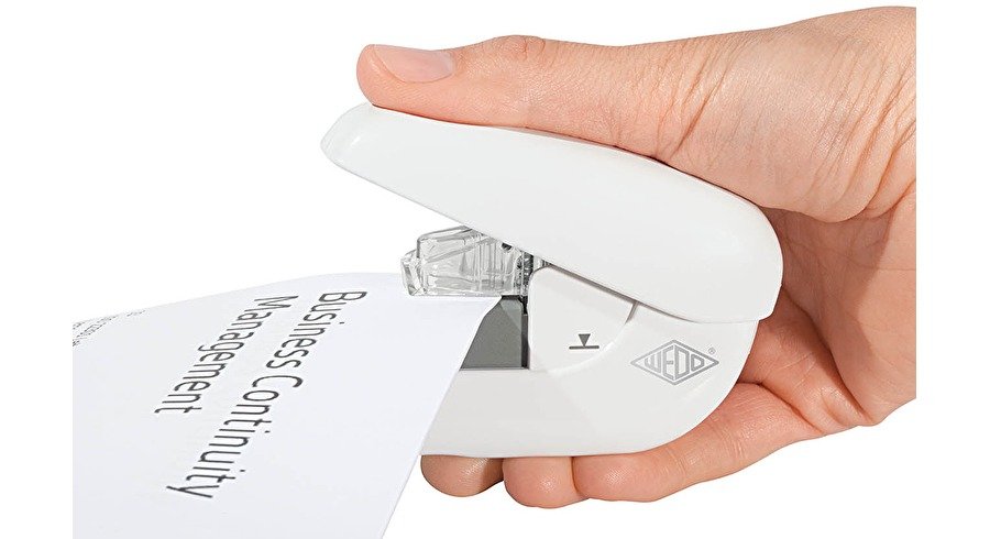 EAN 4003801848426 - Wedo 127 2000 grapadora Blanco imagen 2