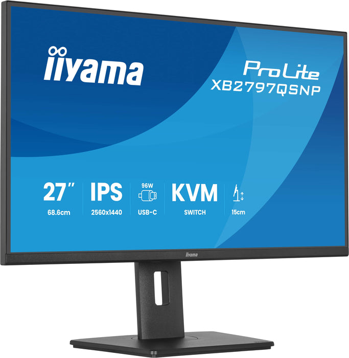 EAN 4948570125944 - iiyama ProLite XB2797QSNP-B1 pantalla para PC 68,6 cm (27") 2560 x 1440 Pixeles Quad HD LCD Negro imagen 5