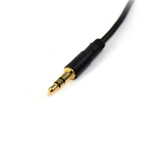 EAN 0065030841238 - StarTech.com MU10MMS cable de audio Negro imagen 2