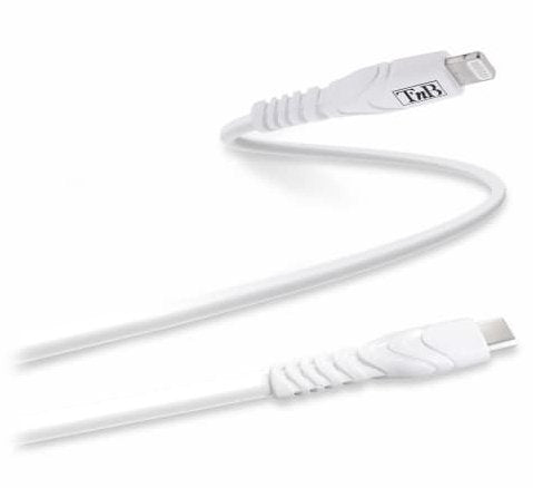 EAN 3303170093283 - T'nB CBLTC01WH cable de conector Lightning 1 m Blanco imagen 2