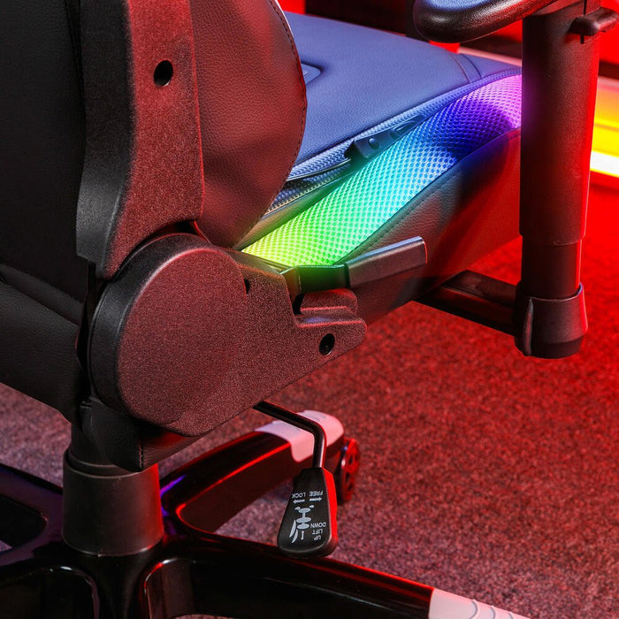 EAN 0094338230284 - X Rocker 2023028 silla para videojuegos Silla para videojuegos de PC Asiento acolchado Negro imagen 5
