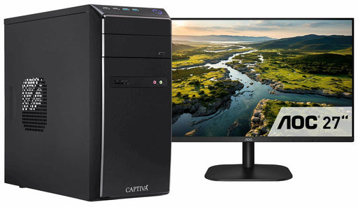 EAN 4046373830567 - CAPTIVA R83-056 AMD Ryzen™ 7 8700G 32 GB DDR5-SDRAM 1 TB SSD Windows 11 Home Escritorio PC Negro imagen 1