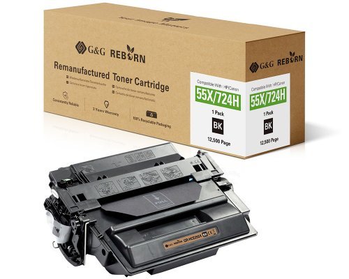 EAN 6942383121245 - G&G GR-HCE255X cartucho de tóner 1 pieza(s) Compatible Negro imagen 1