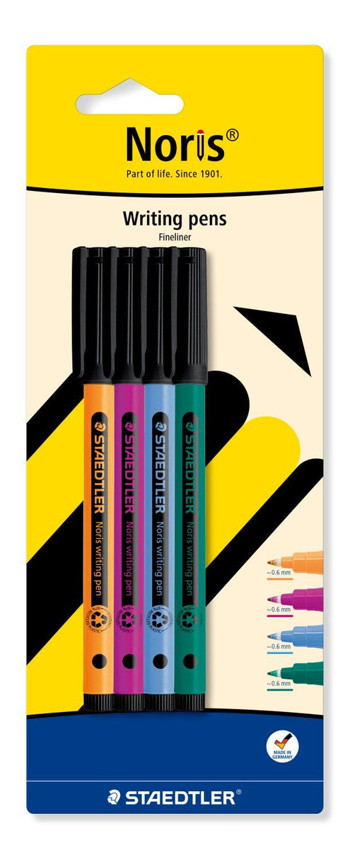 EAN 4007817176139 - Staedtler 307-S BK4 rotulador de punta fina Fino Colores surtidos 1 pieza(s) imagen 1